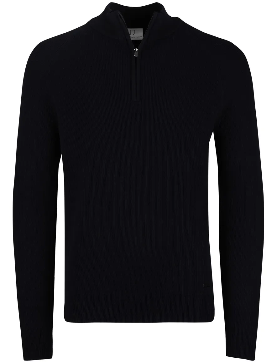 Born With Appetite trui navy katoen