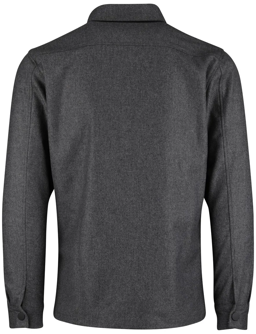 Cavallaro Giovi overshirt antraciet gemêleerd