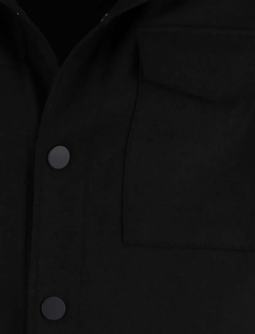 Cavallaro zwart overshirt Giovi