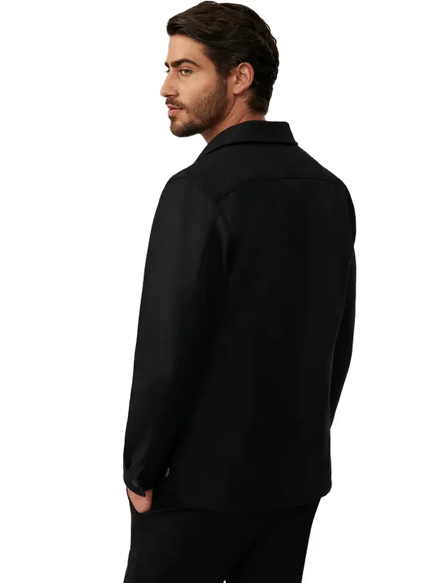 Cavallaro overshirt Giovi zwart
