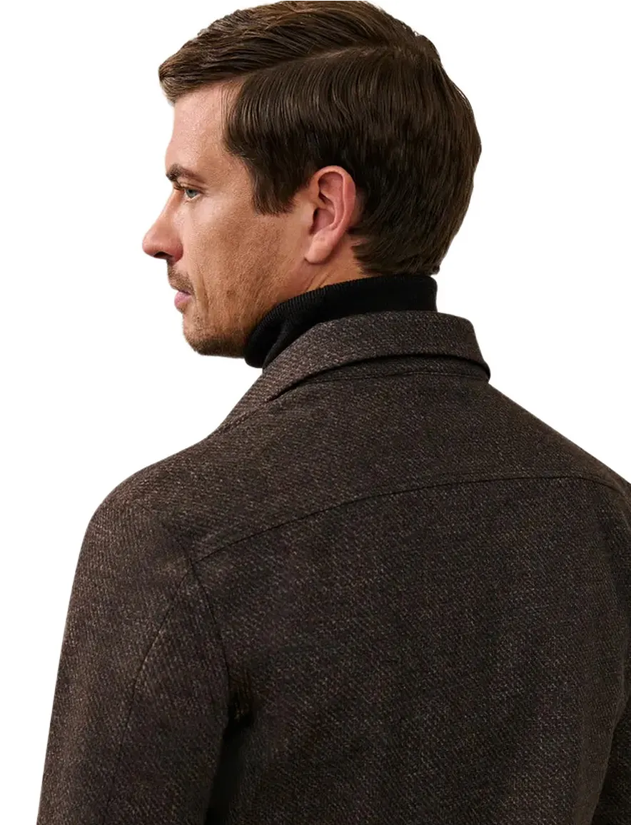 Cavallaro Zento overshirt bruin