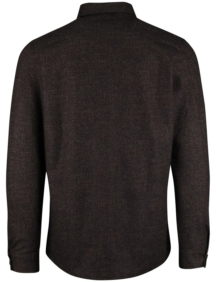Cavallaro Zento overshirt bruin