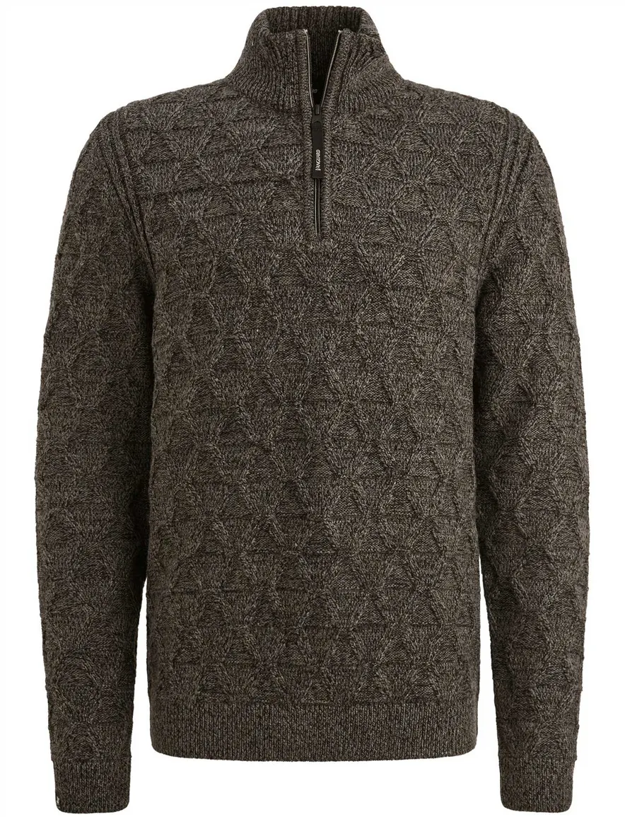 Vanguard half zip trui groen