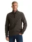 Acryl effen half zip trui Vanguard acryl