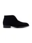 Giorgio veterschoen zwart suede laag