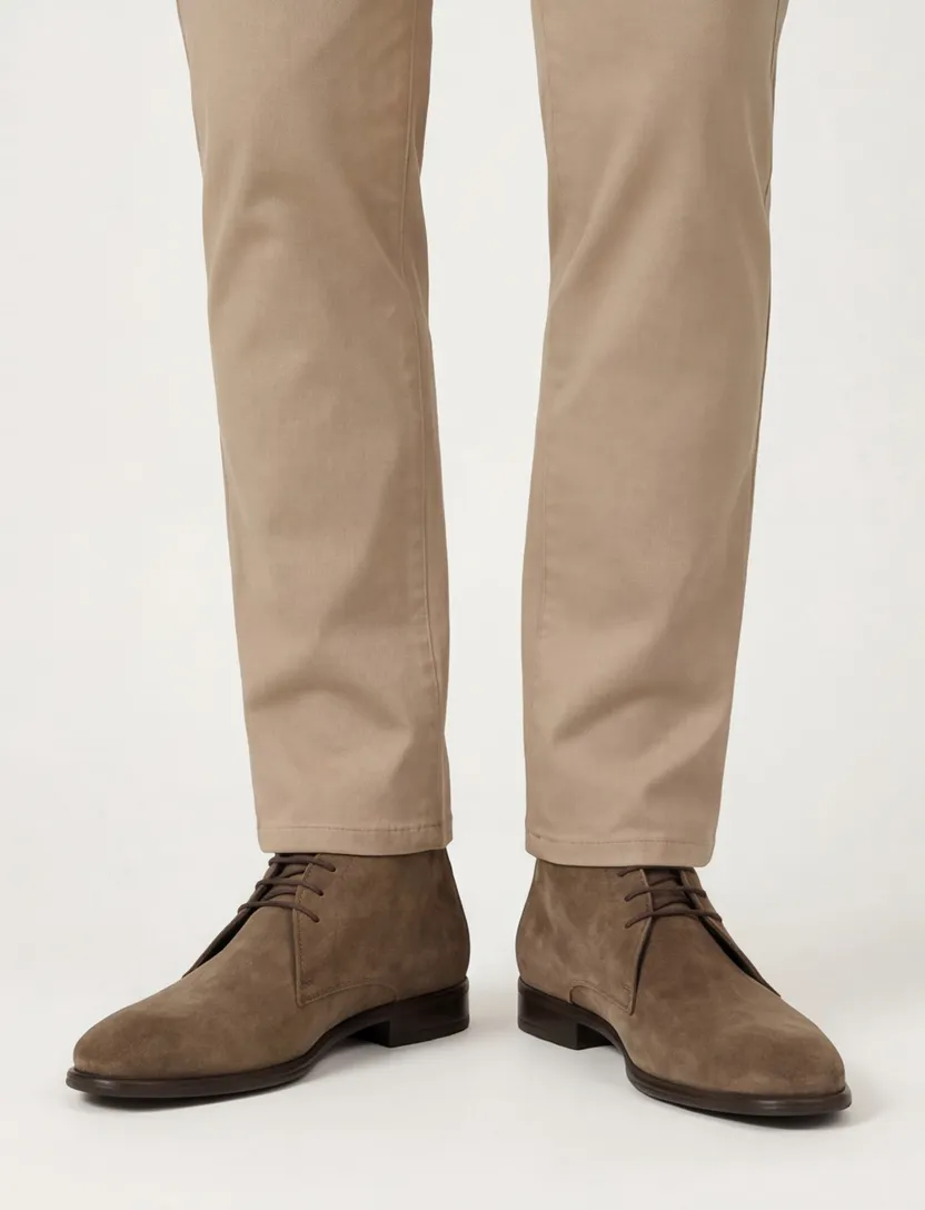 veterschoen Giorgio bruin suede