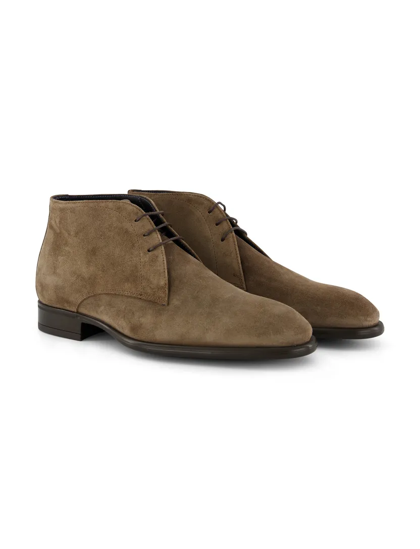 veterschoen Giorgio bruin suede