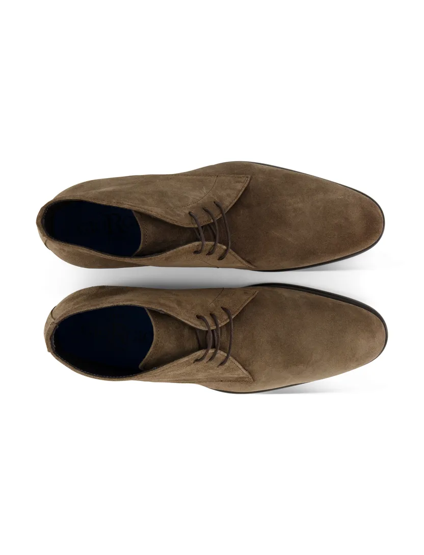 veterschoen Giorgio bruin suede