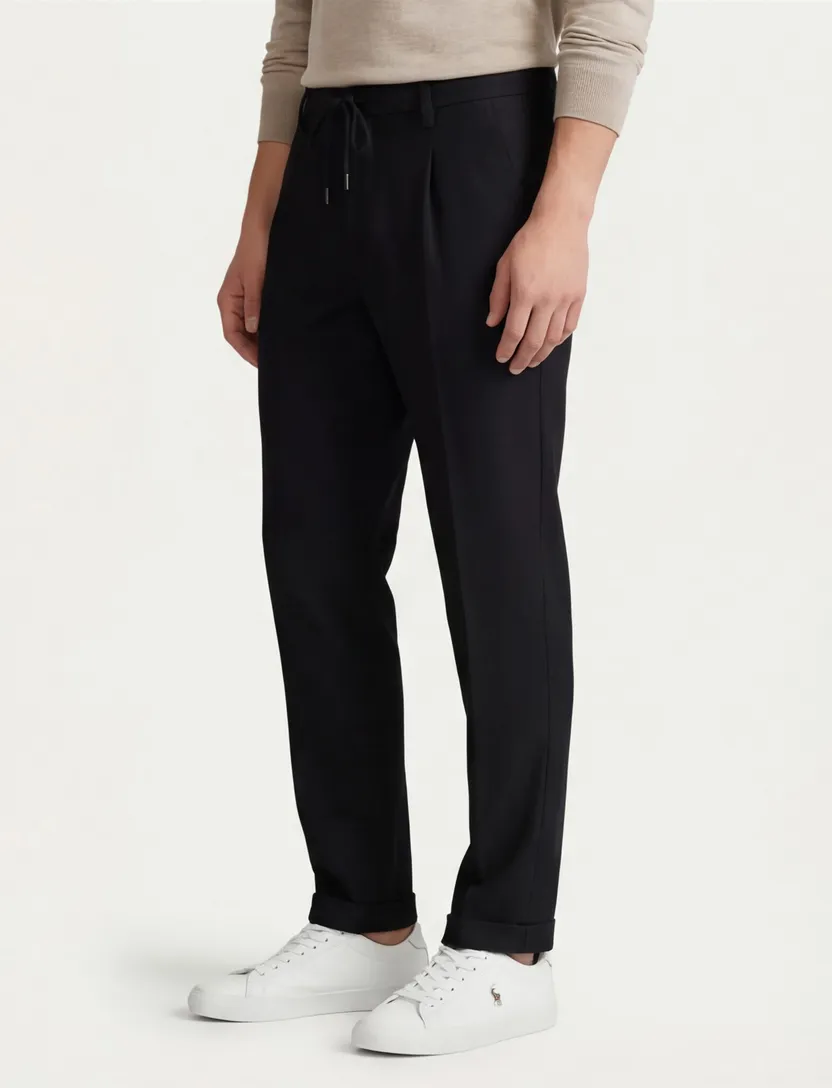 Chino donkergrijs Alberto