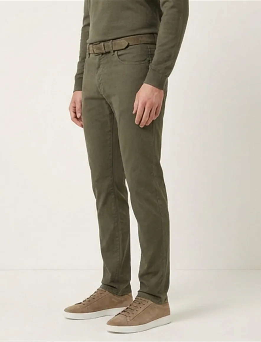 Pierre Cardin broek 5-pocket groen