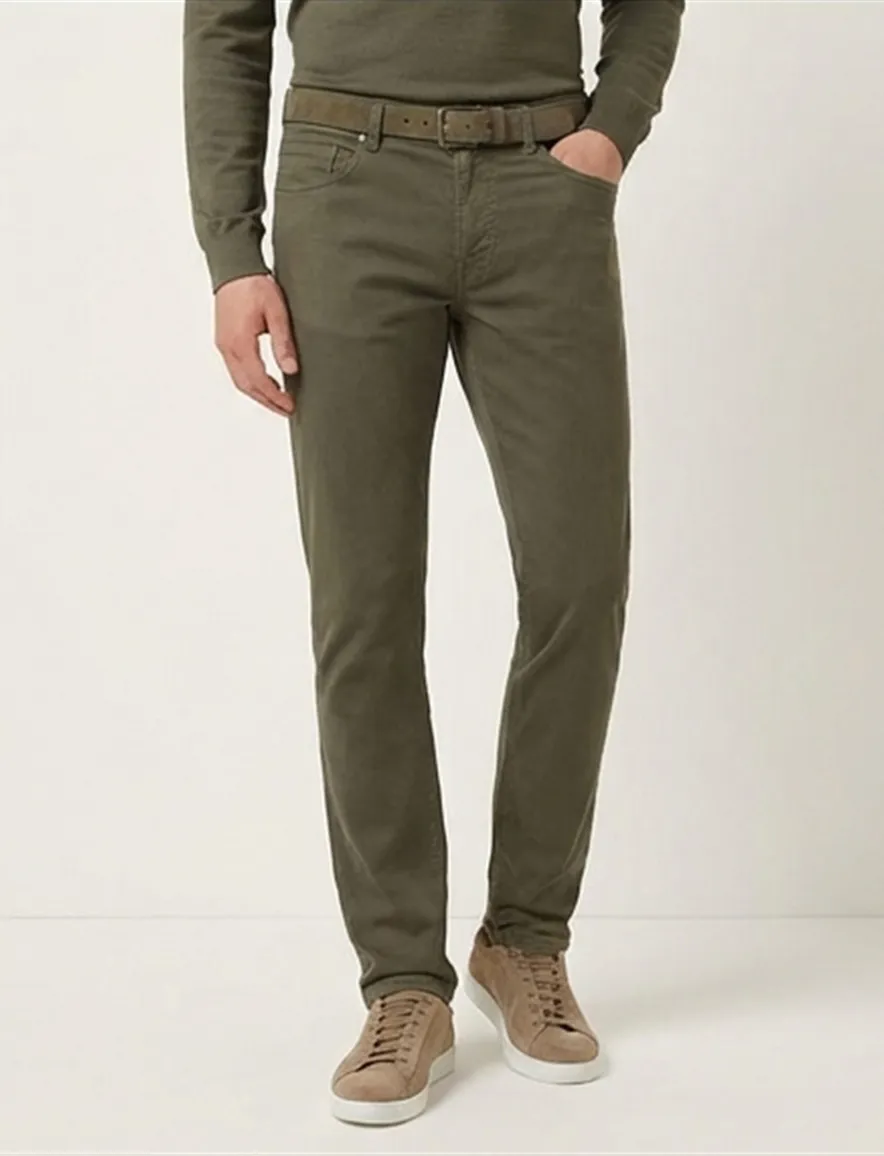 Pierre Cardin broek 5-pocket groen
