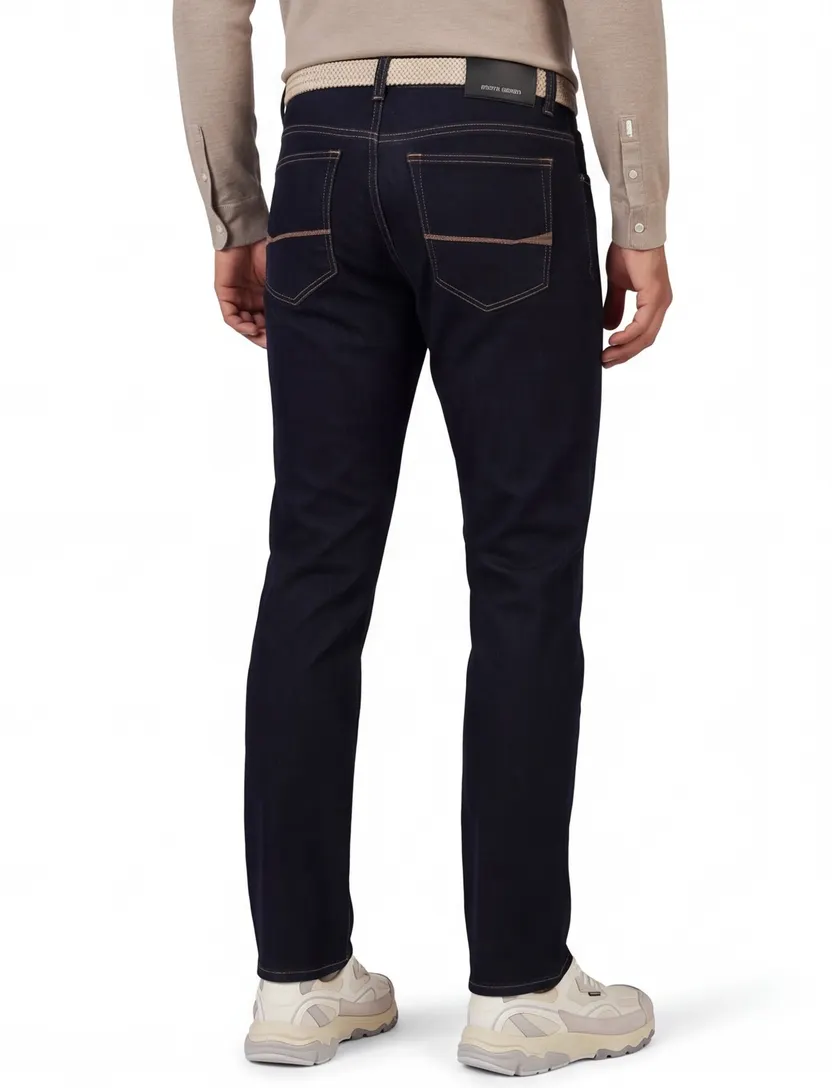 Pierre cardin jeans donkerblauw katoen