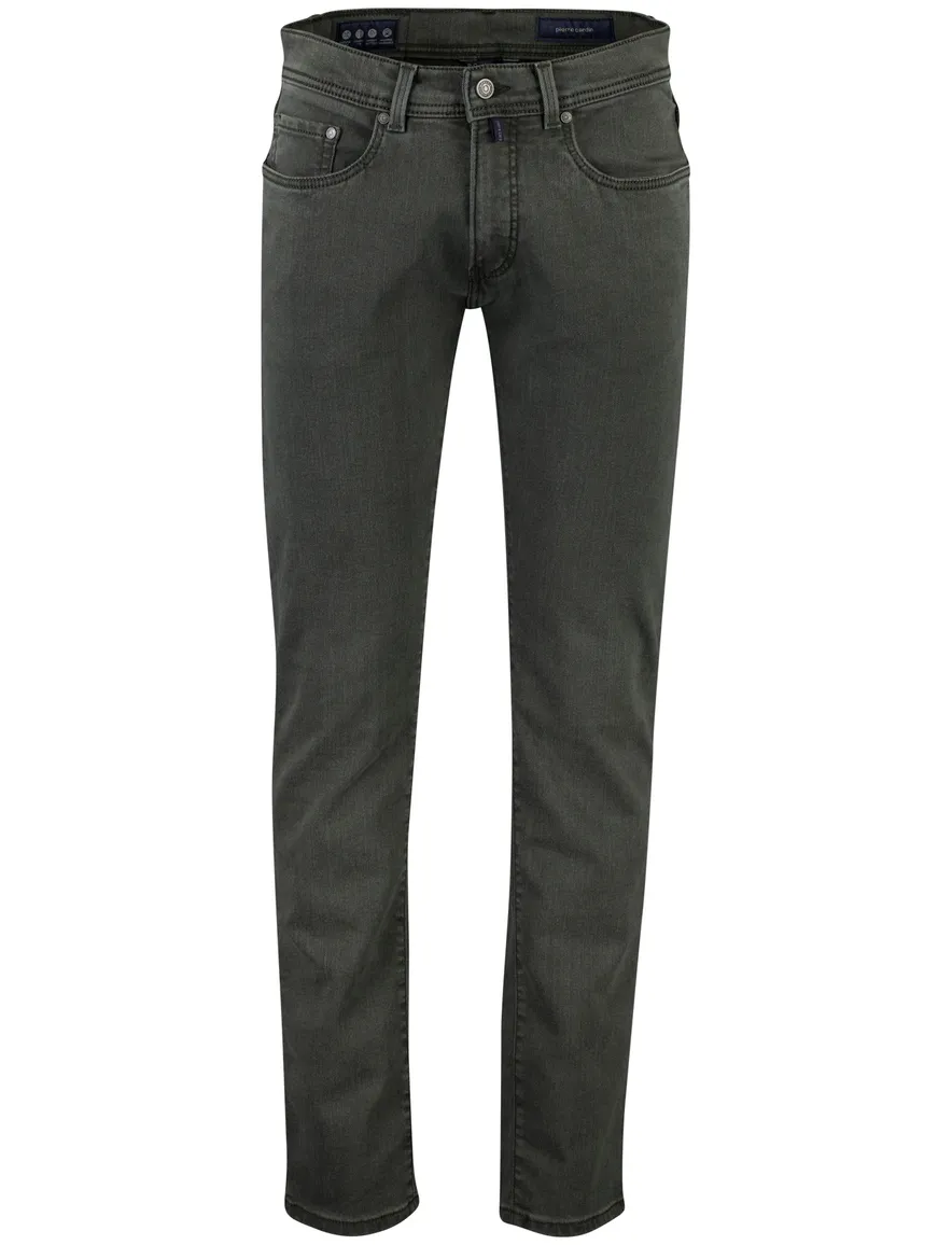 Pierre Cardin jeans denim donkergroen normale fit