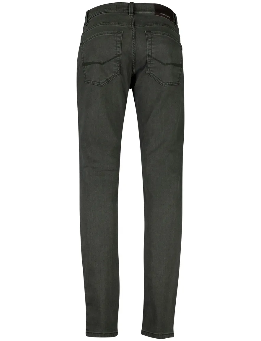 Pierre Cardin lyon tapered fit jeans donkergroen