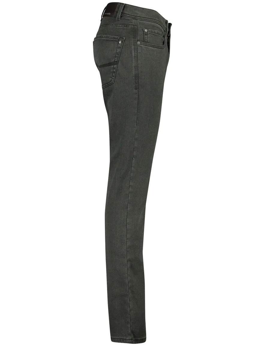 Pierre Cardin jeans denim donkergroen normale fit