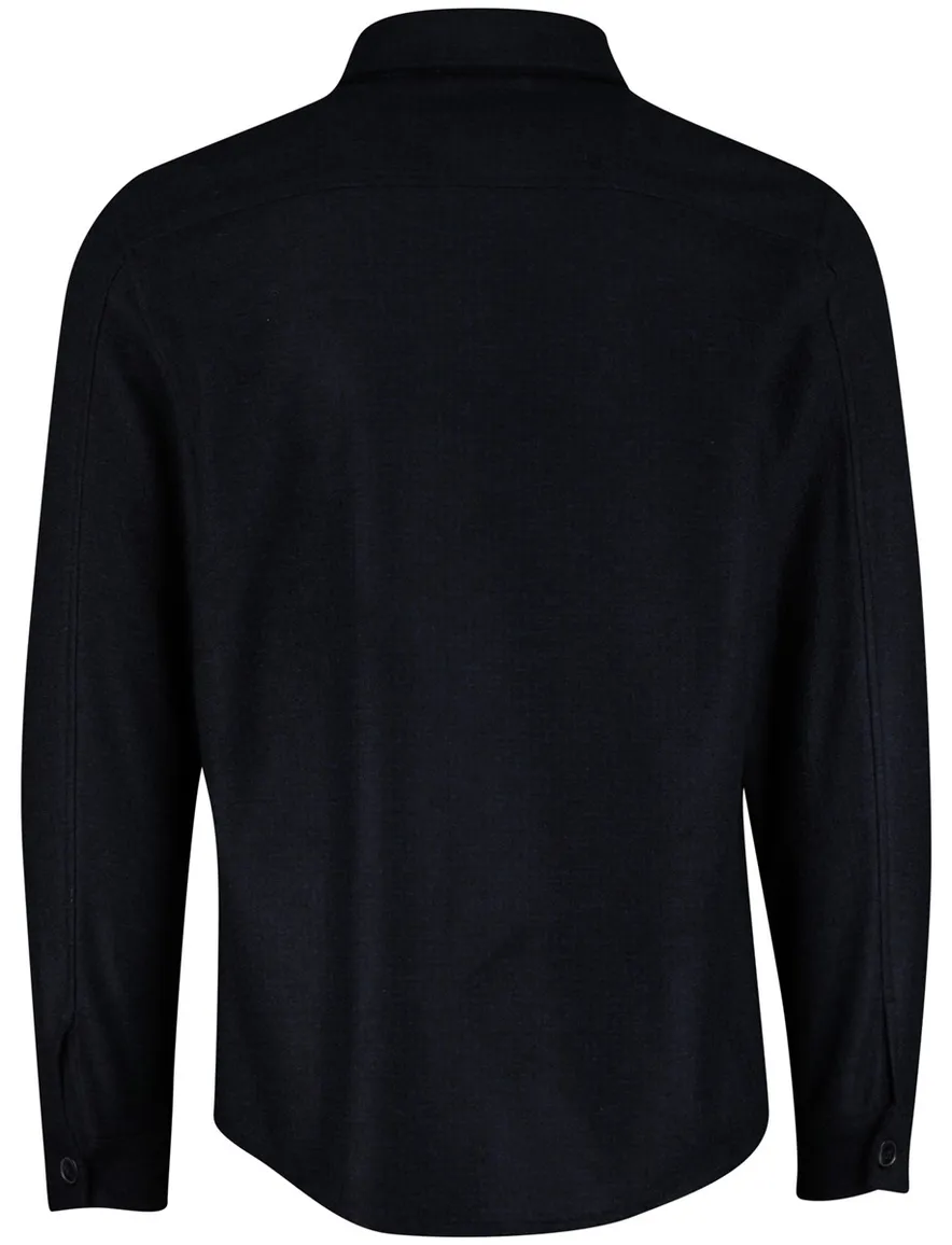 Cavallaro Delisio overshirt donkerblauw