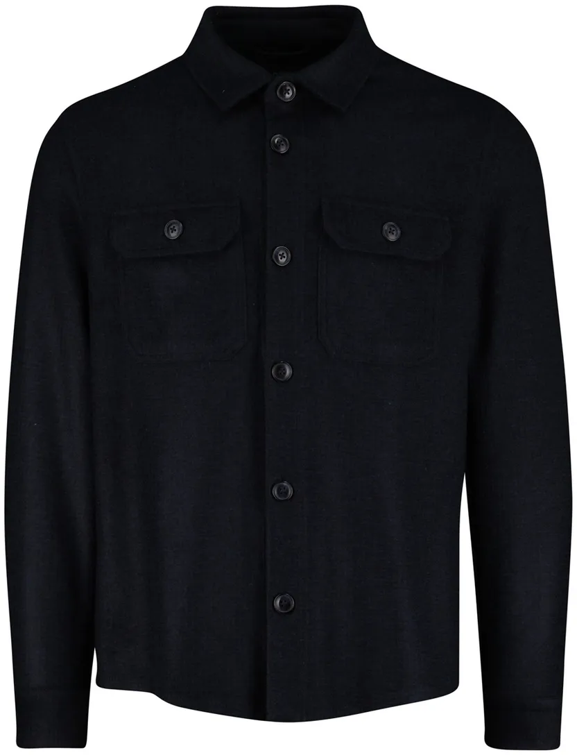Overshirt Cavallaro donkerblauw