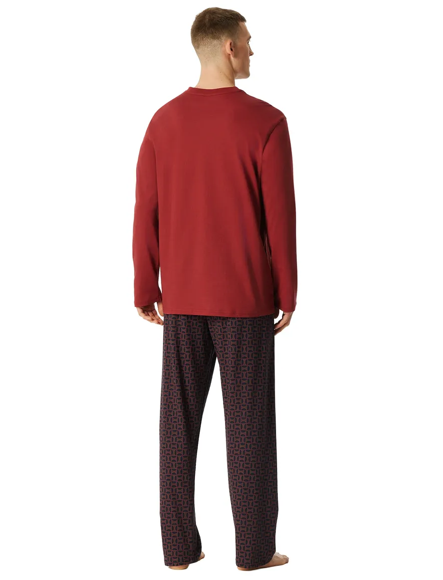 Schiesser pyjama rood