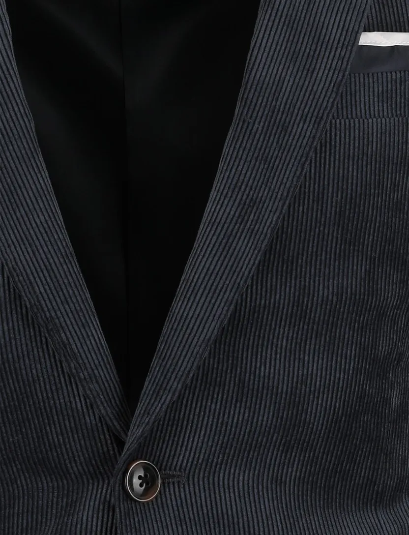 Colbert Scotland Blue donkerblauw Corduroy vier zakken