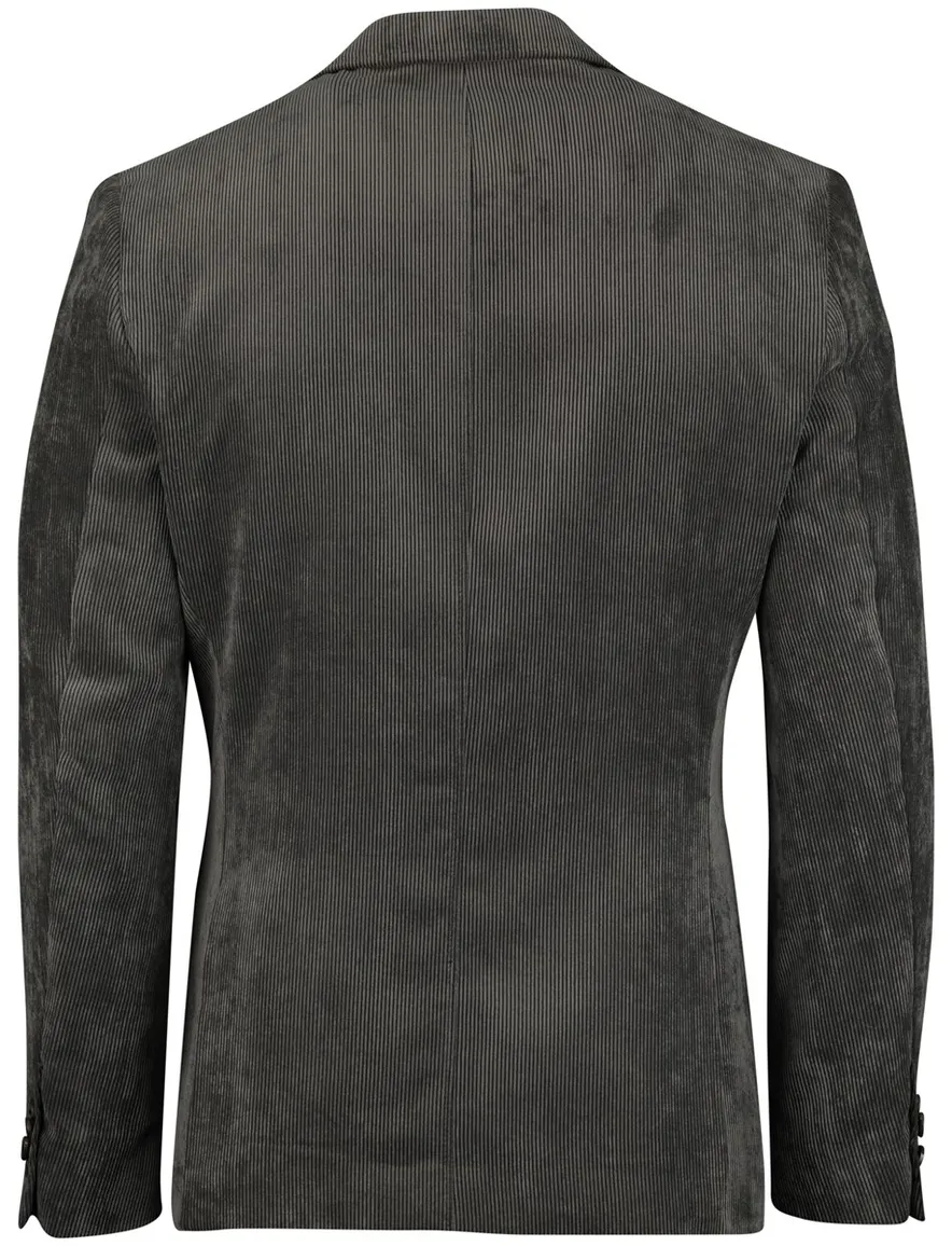 Scotland Blue Colbert Groen vier zakken corduroy