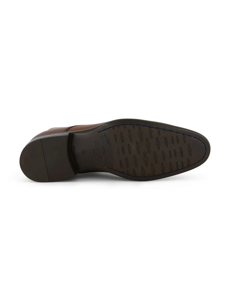 Giorgio veterschoen cognac leer