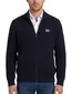 New Zealand vest effen navy wol normale fit