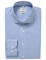 Blauw gestreept Olymp Level Five overhemd body fit stijlvol