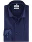 Olymp overhemd donkerblauw body fit katoen