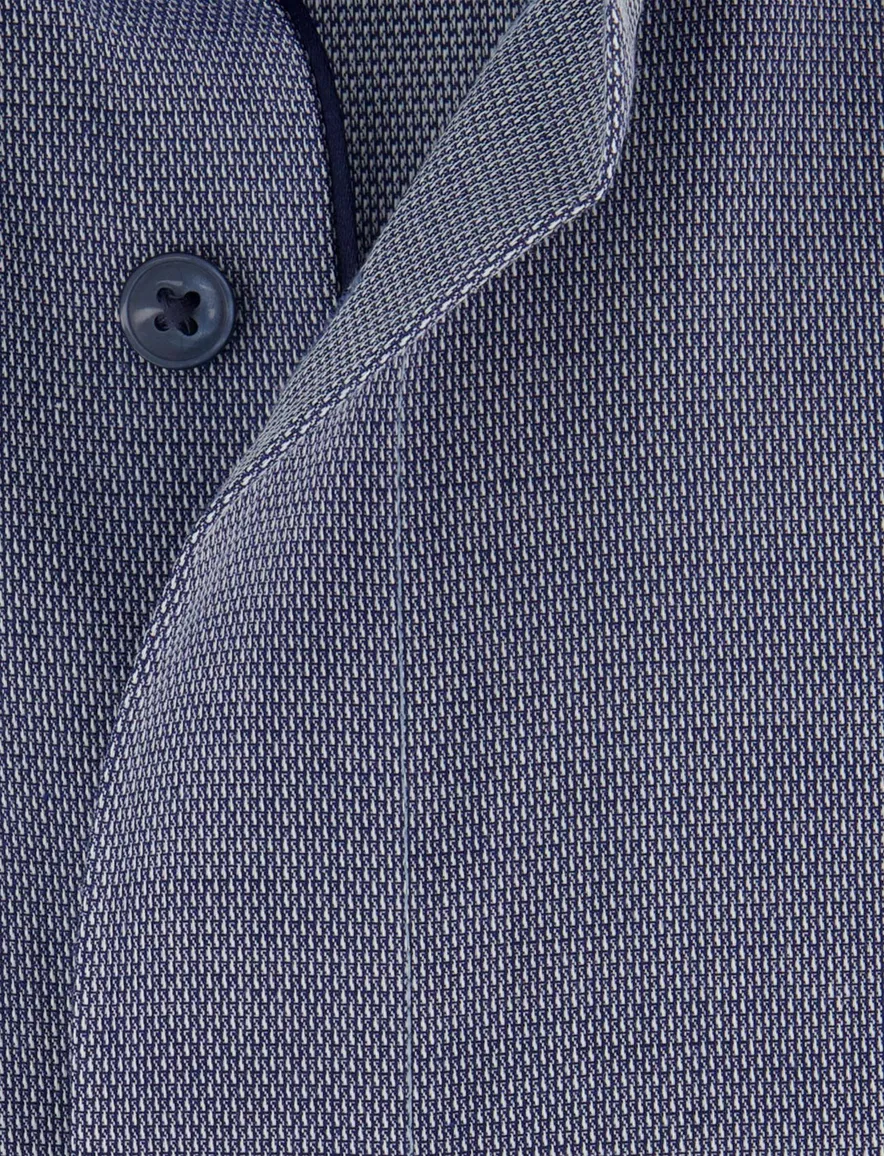 Olymp overhemd modern fit blauw katoen