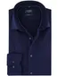 Olymp overhemd effen blauw modern fit katoen