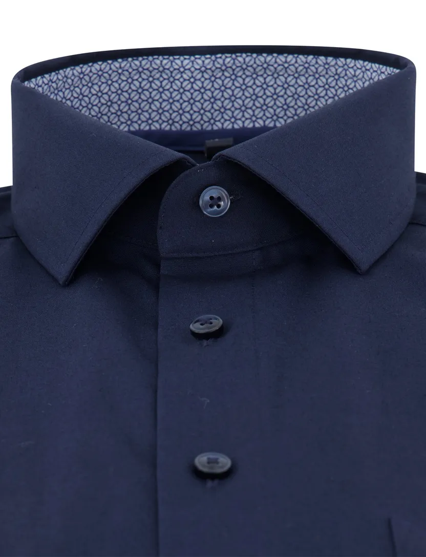 Olymp modern fit overhemd navy