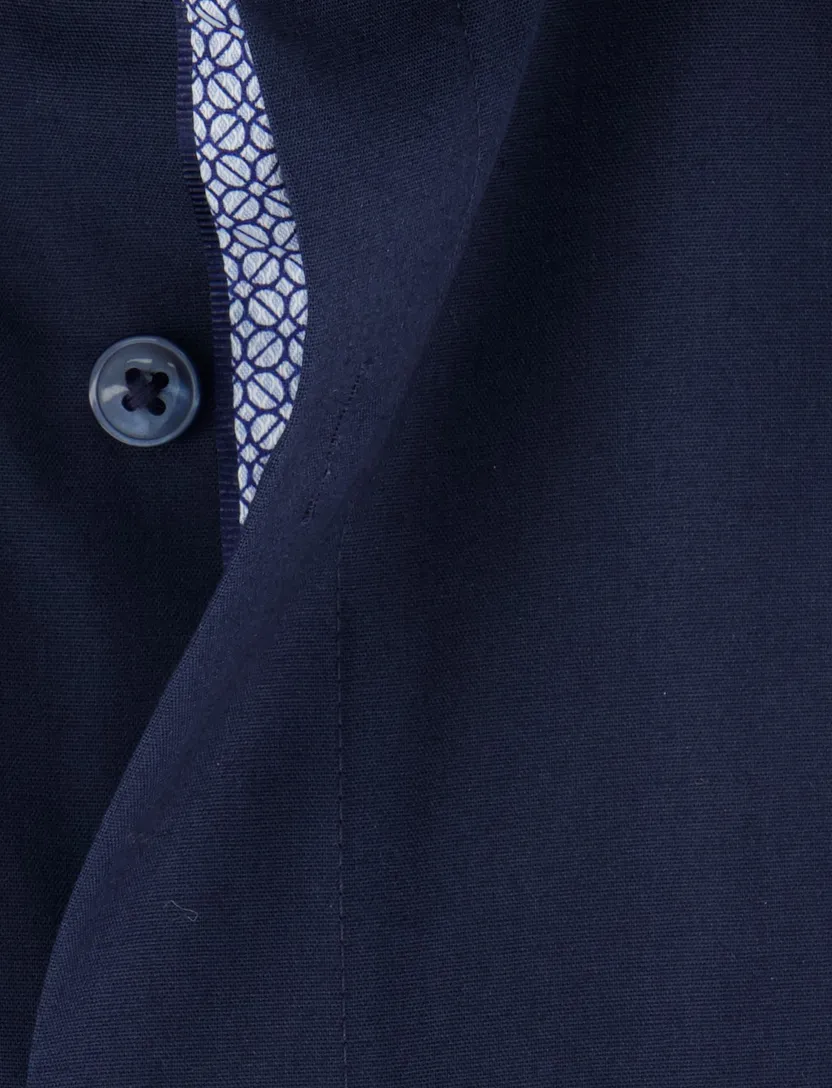 Olymp modern fit overhemd navy