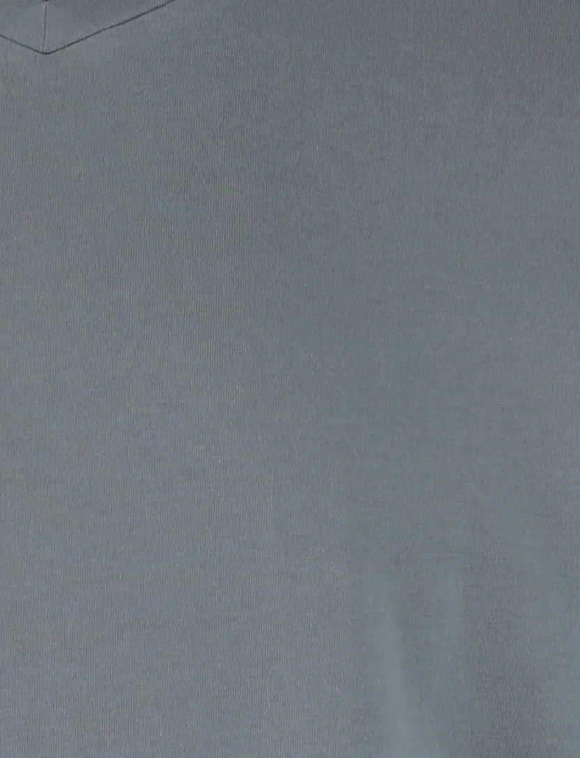Schiesser lange pyjama blauw katoen