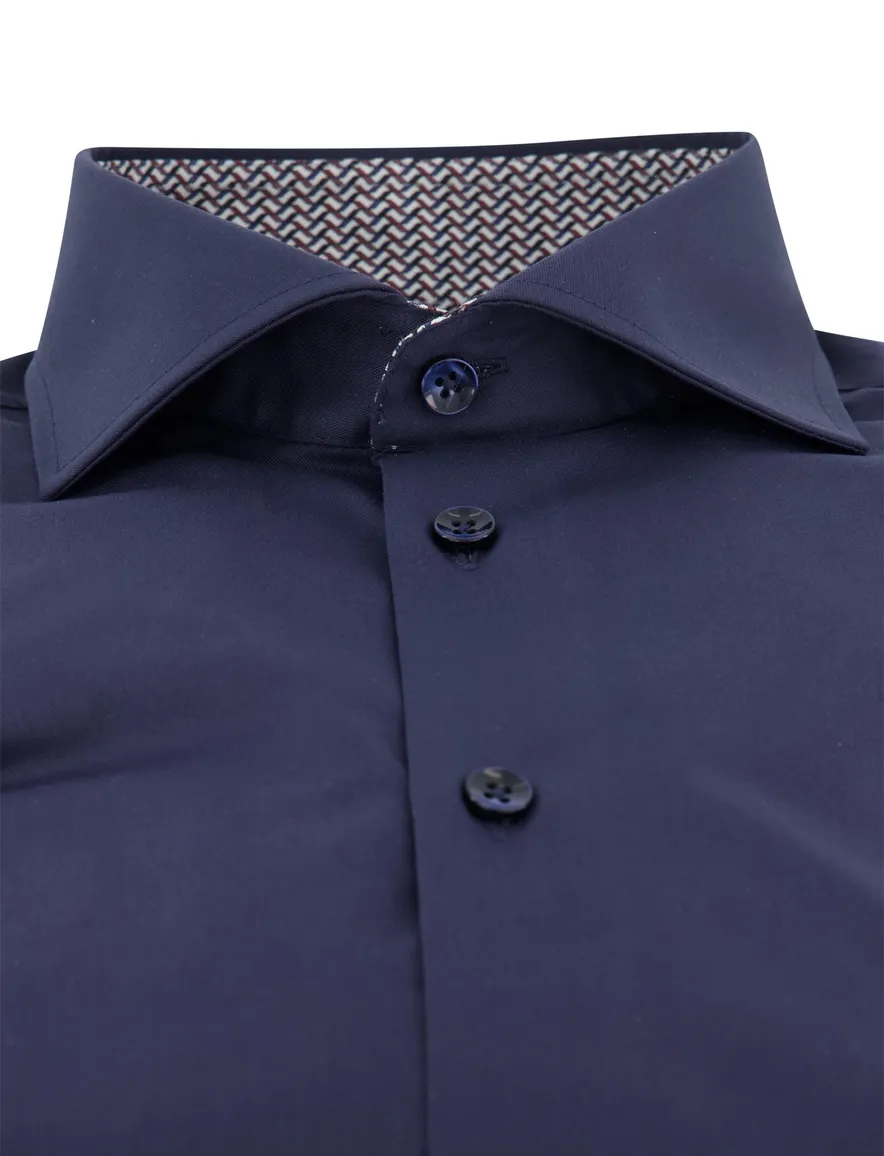 LLedub modern fit overhemd strijkvrij mouwlengte 7