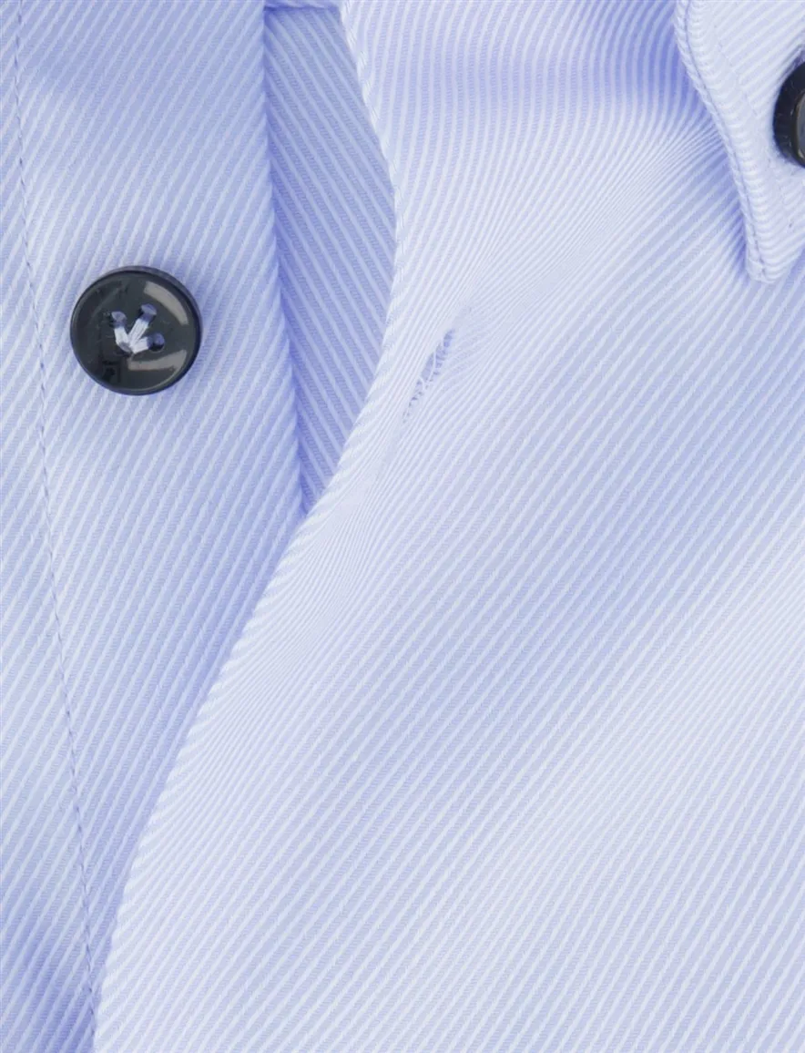 John Miller Tailored Fit Overhemd lichtblauw katoen effen