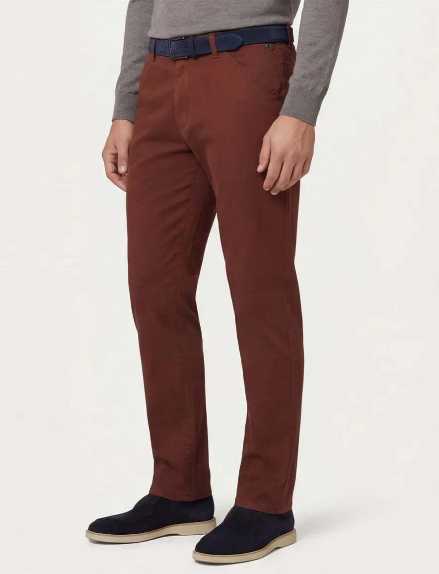 Meyer Chicago Pantalon chino rood