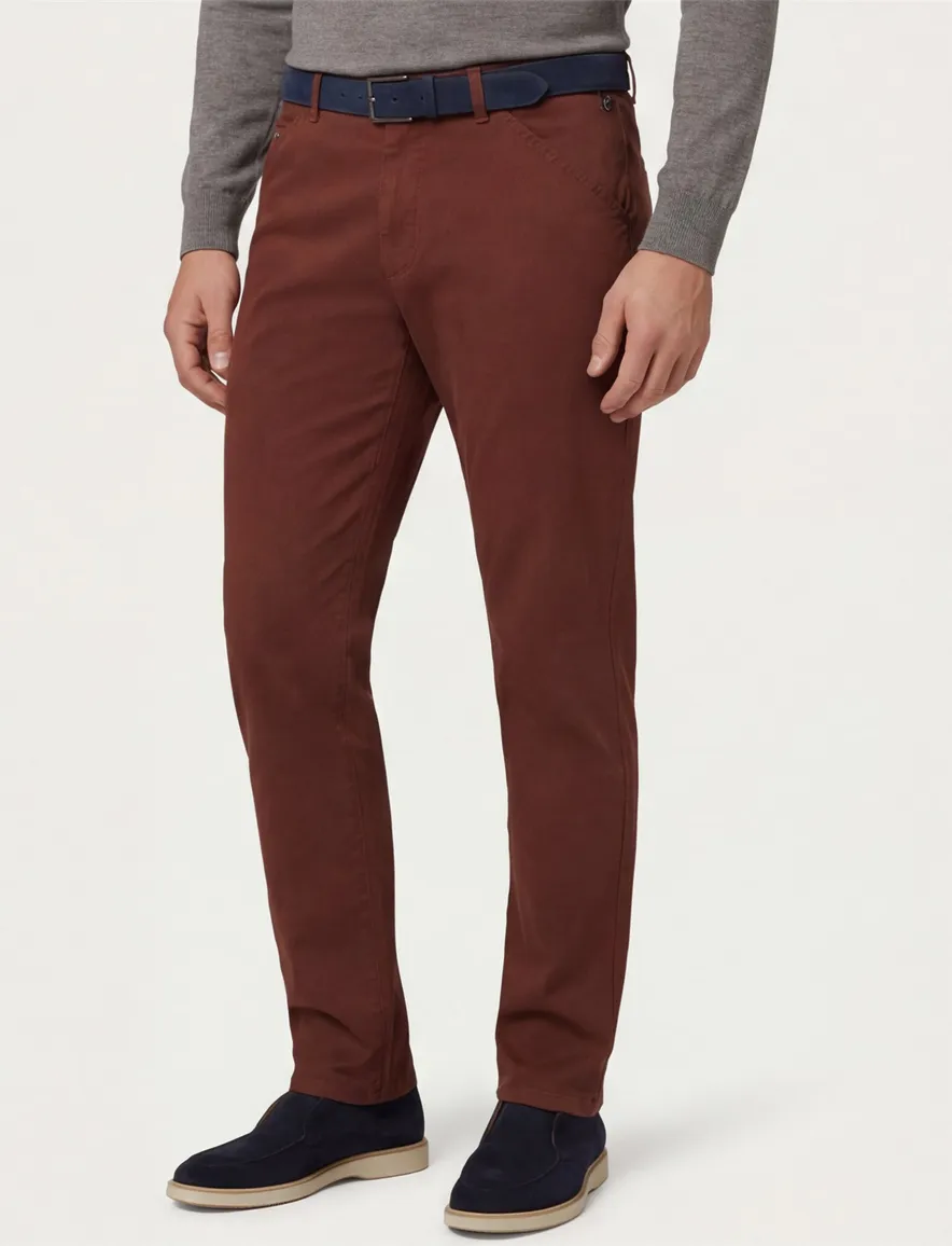 Meyer Chicago Pantalon chino rood