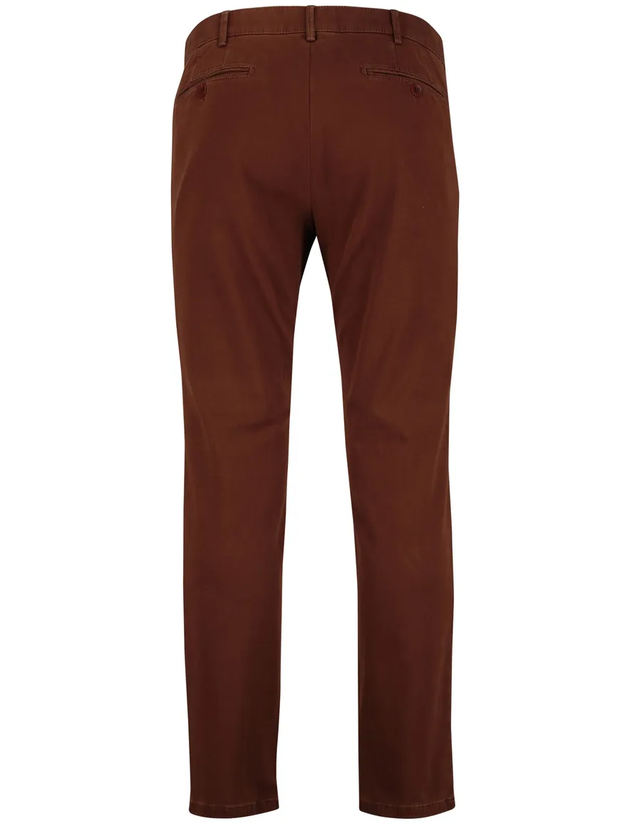 Chino Meyer Rio chino bruin katoen