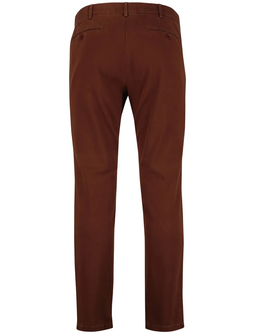 Meyer Rio chino katoen bruin