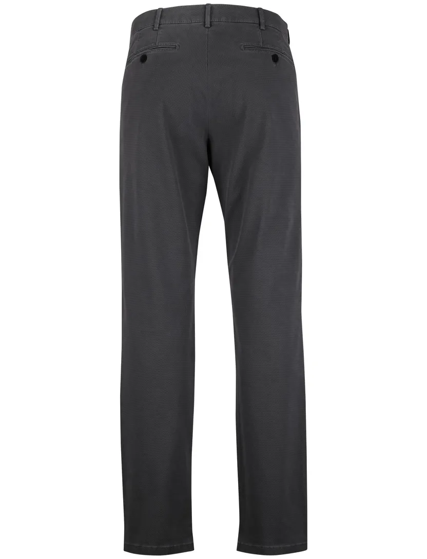 Katoenen chino Meyer Rio grijs