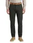 Meyer 5-pocket broek groen effen katoen