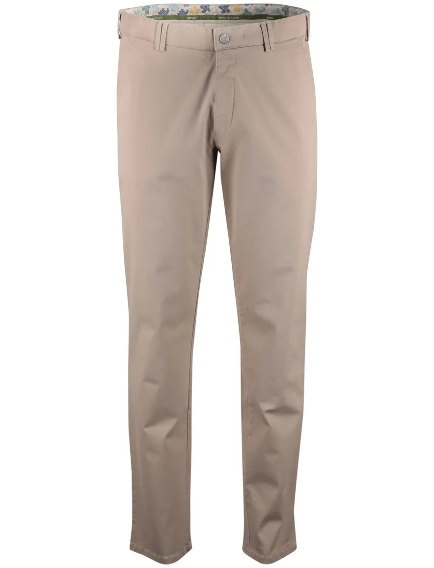 Chino Meyer Rio beige katoen