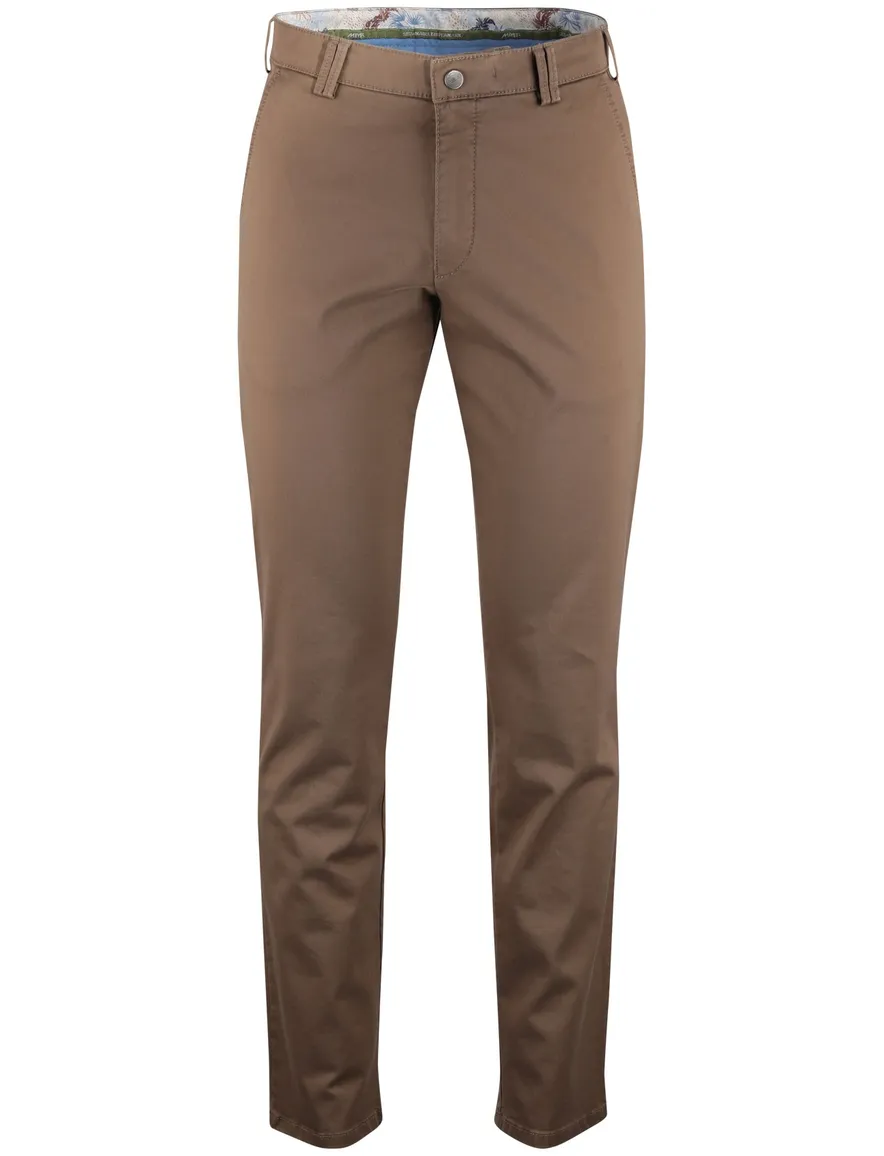 Meyer Rio chino katoen bruin