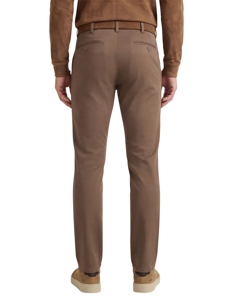 Meyer Rio chino katoen bruin