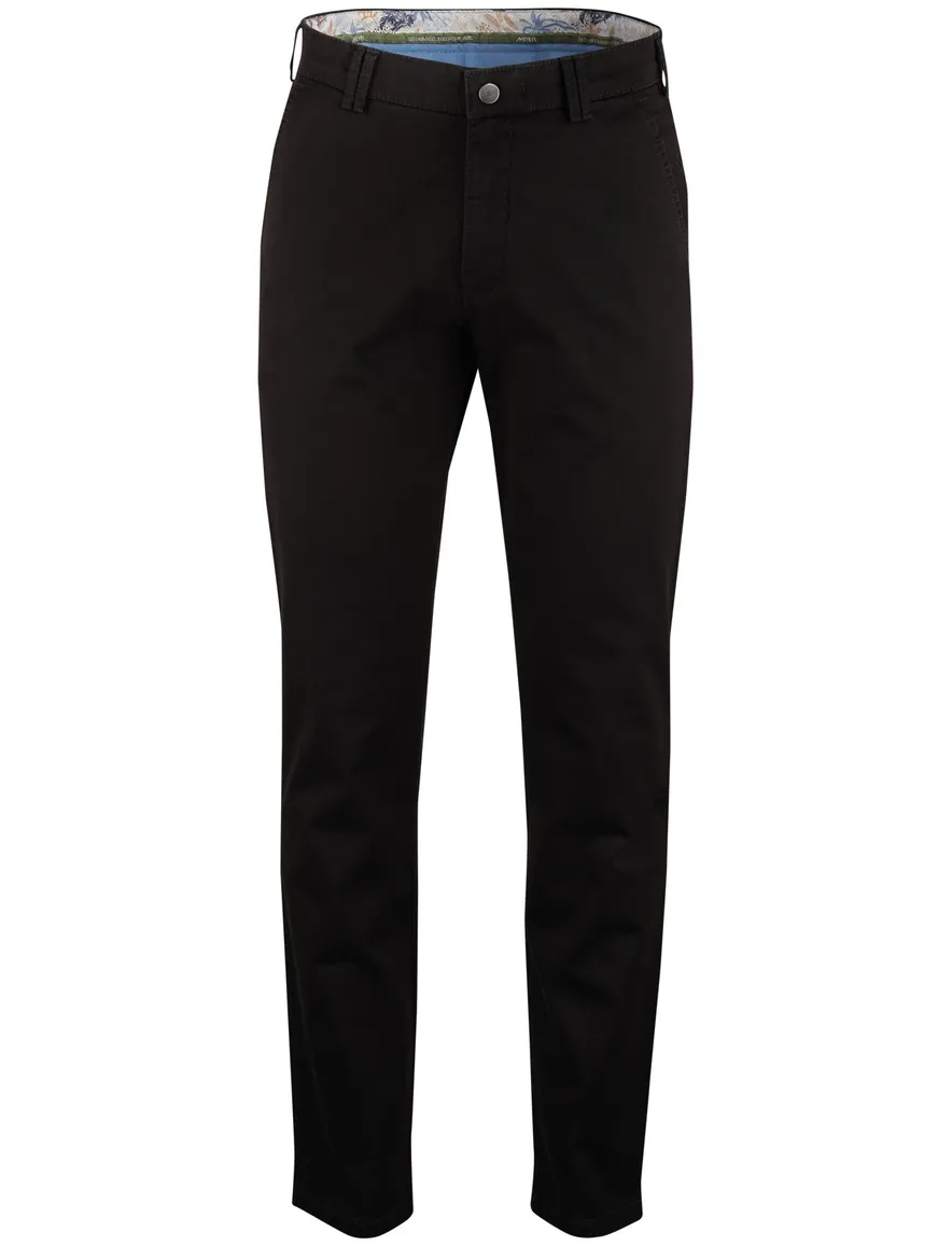 Meyer Rio chino katoen zwart