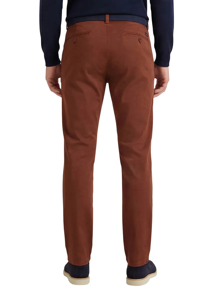 Meyer Rio chino katoen bruin