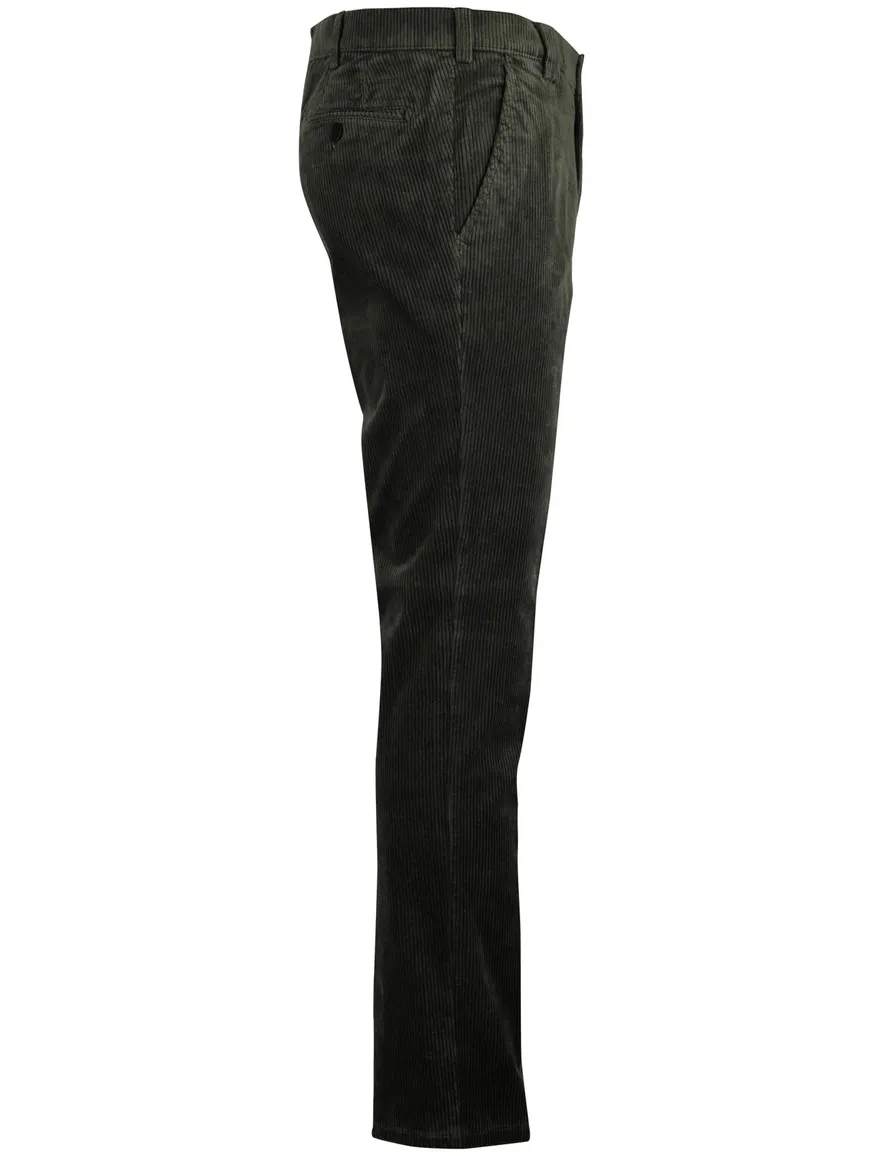 Meyer corduroy Rio chino groen