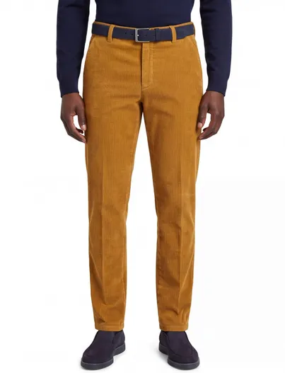 Meyer Corduroy chino Meyer camel katoen