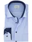 Eterna overhemd ml 5 blauw effen modern fit