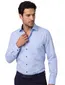 Eterna overhemd ml 5 blauw effen modern fit